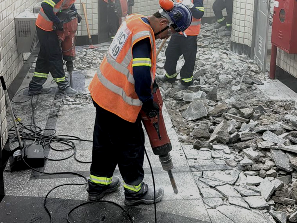 demolição de concreto Demolição de Concreto com Segurança e Precisão em São Paulo